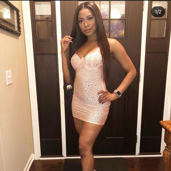 Rhinstone dress - Picture 1 of 2